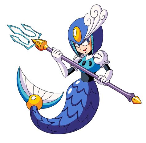 female mega man|Splash Woman .